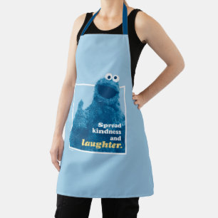 Cookie Monster   Spread Kindness and Laughter Apron
