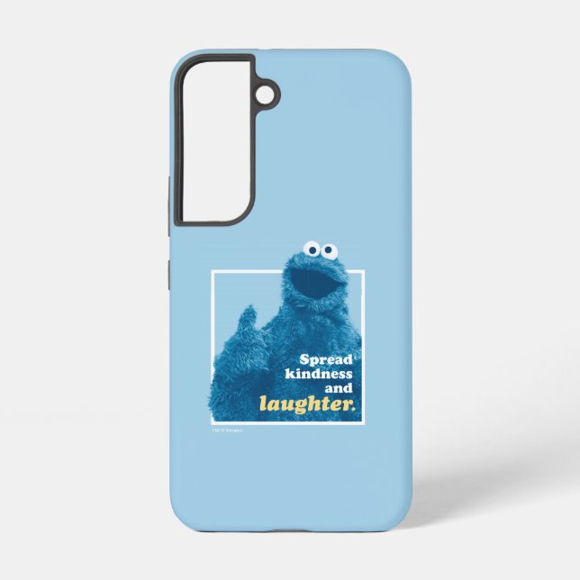 Cookie Monster | Spread Kindness and Laughter Samsung Galaxy Case (Back)