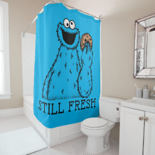 Cookie Monster Still Fresh Shower Curtain