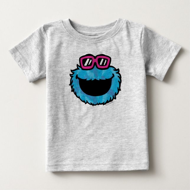 Cookie Monster | Summer Vibes Baby T-Shirt (Front)