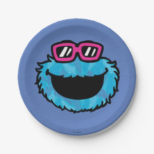 Cookie Monster Summer Vibes Paper Plates