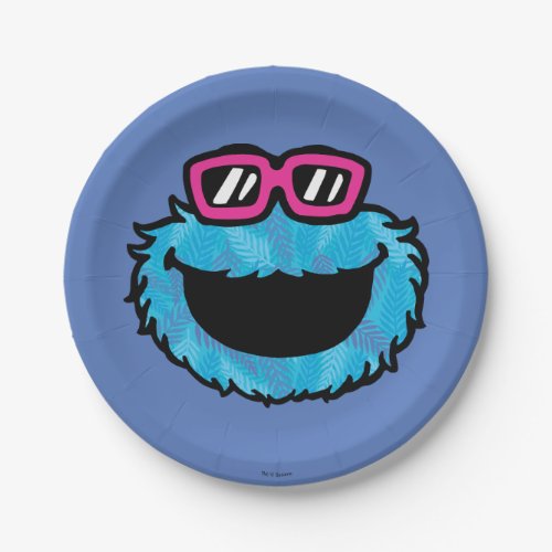 Cookie Monster  Summer Vibes Paper Plates