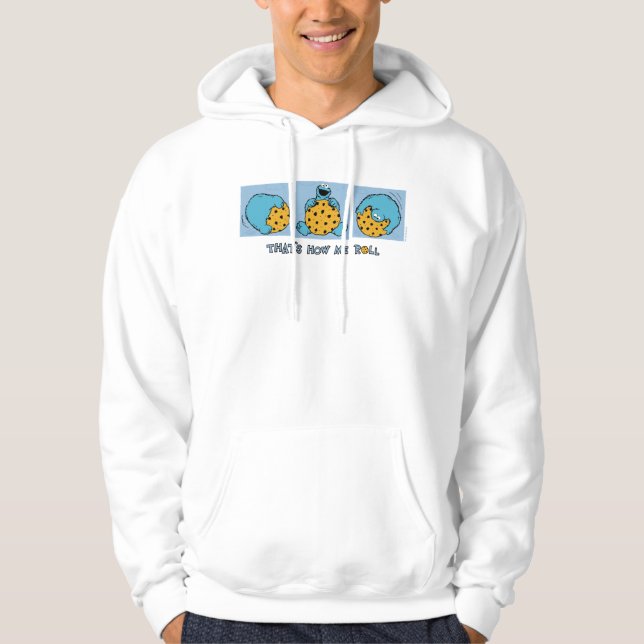 Cookie Monster | That's How Me Roll Hoodie (Front)