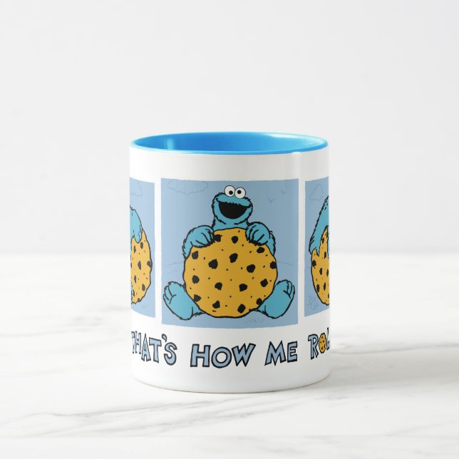 Cookie Monster | That's How Me Roll Mug (Center)