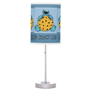 Cookie Monster That's How Me Roll Table Lamp