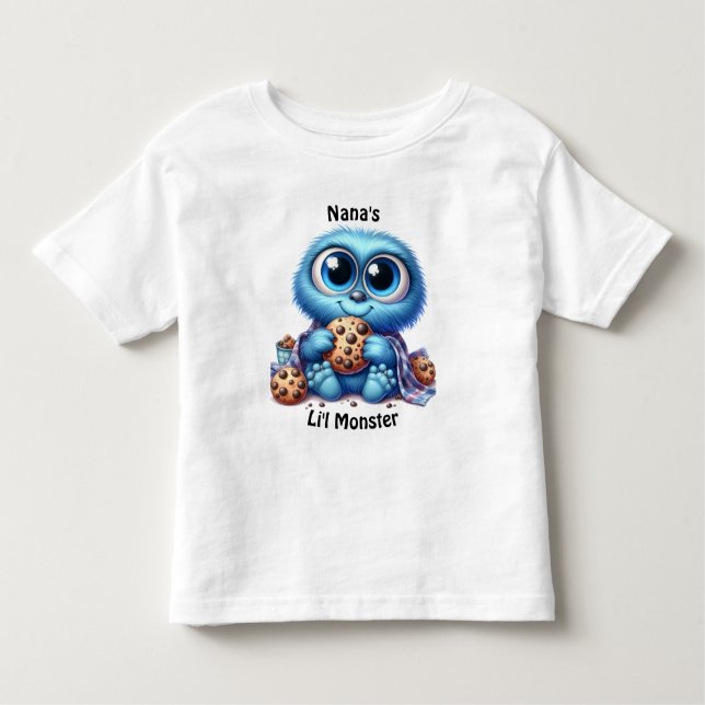 Cookie Monster Toddler T-shirt (Front)