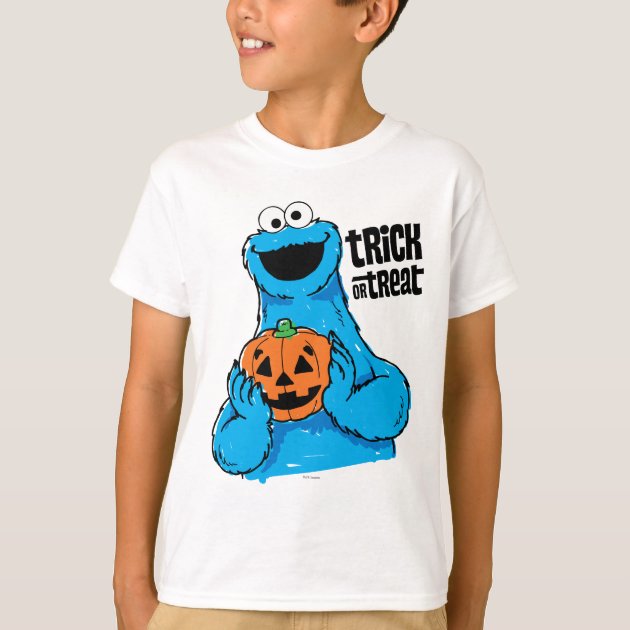 Cookie Monster - Trick Or Treat T-Shirt 