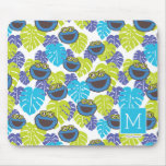 Cookie Monster | Tropical Pattern Mouse Pad
