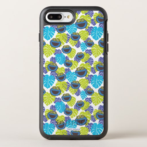 Cookie Monster | Tropical Pattern OtterBox Symmetry iPhone 8 Plus/7 Plus Case