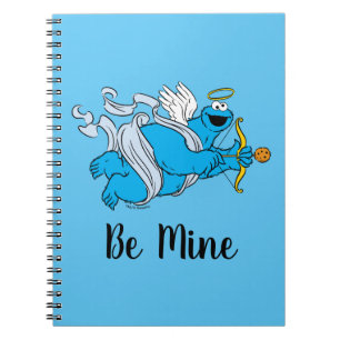 Cookie Monster Valentine's Cupid Notebook
