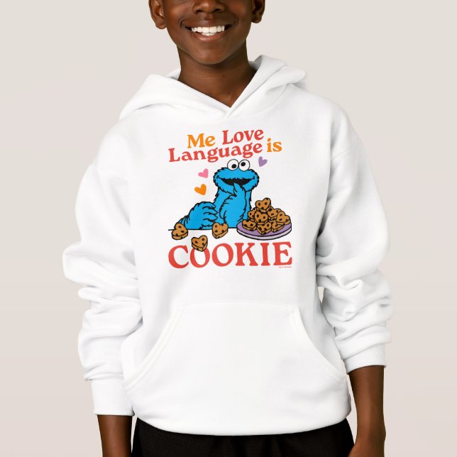 Cookie Monster | Valentine's Day Quote Hoodie (Front)