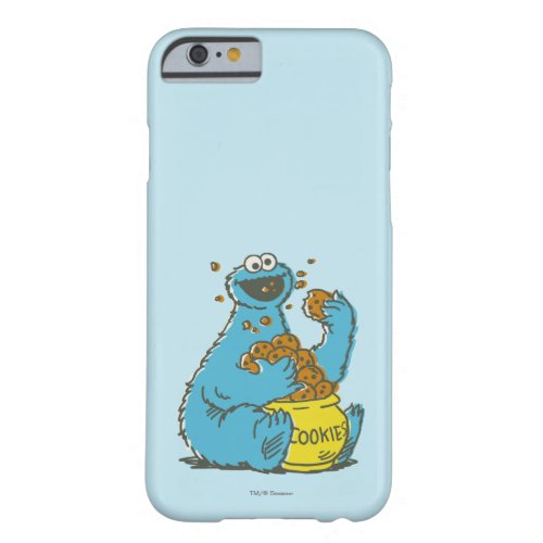 Cookie Monster Vintage Barely There iPhone 6 Case