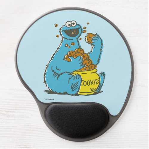 Cookie Monster Vintage Gel Mouse Pad