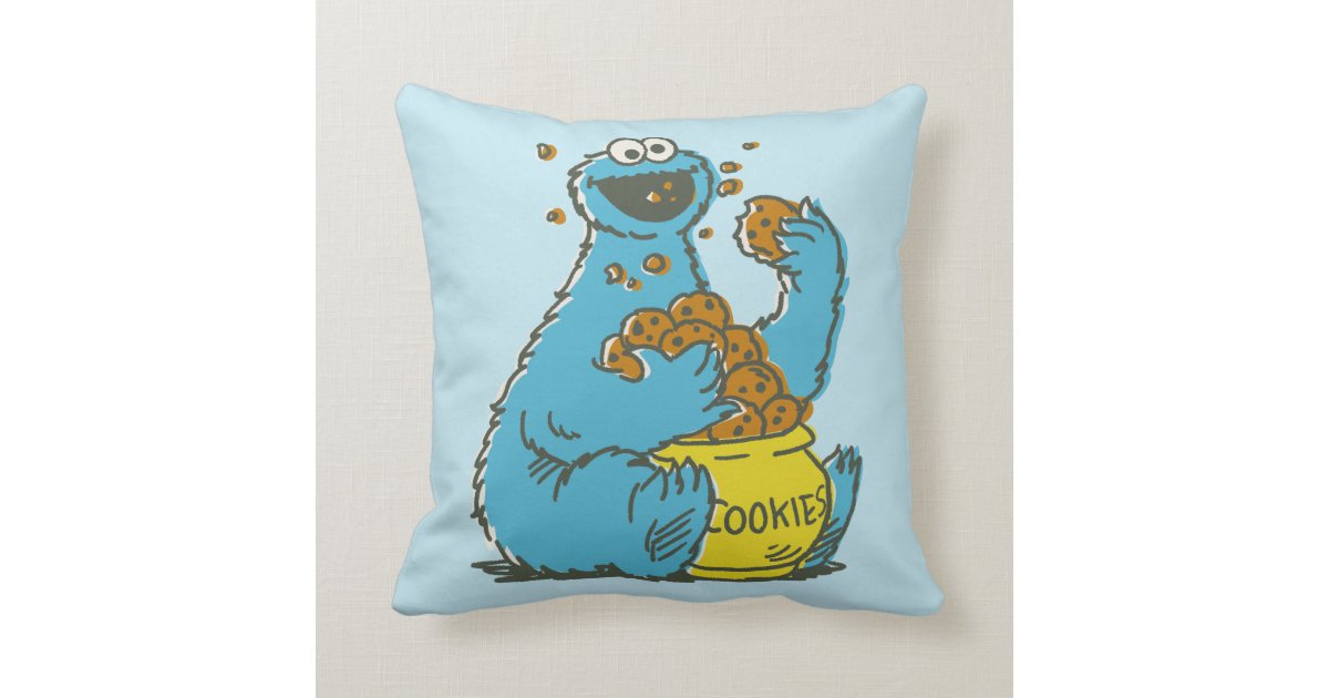 cookie monster pillow