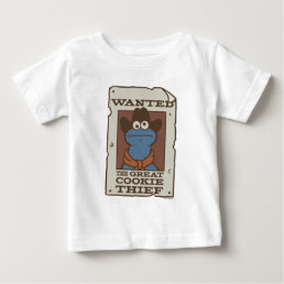 Cookie Monster | Wanted Poster Baby T-Shirt