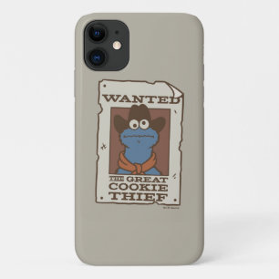 Cookie Monster Wanted Poster iPhone 11 Case