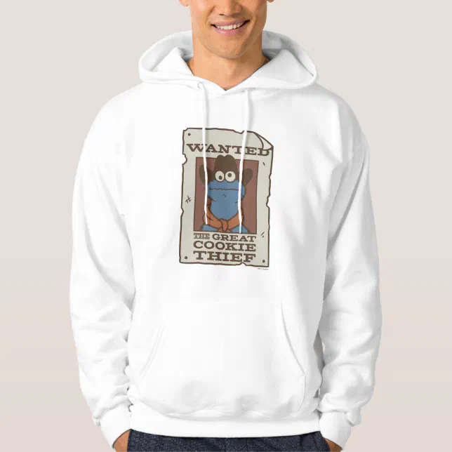 Cookie Monster | Wanted Poster Hoodie | Zazzle