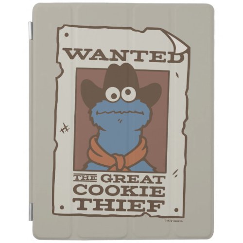 Cookie Monster  Wanted Poster iPad Smart Cover