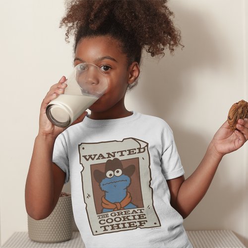 Cookie Monster  Wanted Poster T_Shirt
