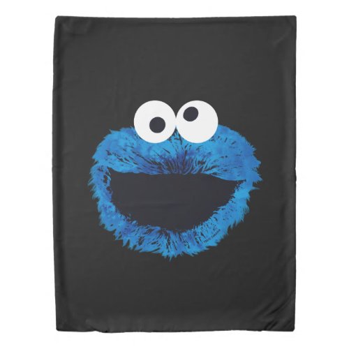 Cookie Monster  Watercolor Duvet Cover