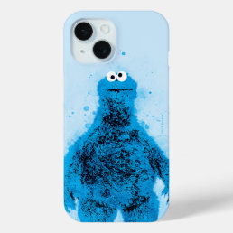 Cookie Monster | Watercolor Trend iPhone 15 Case