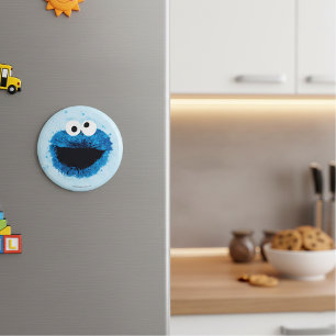 Cookie Monster Watercolor Trend Magnet