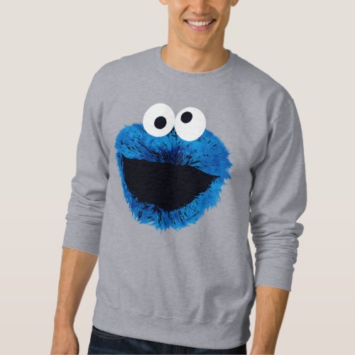 Cookie Monster  Watercolor Trend Sweatshirt