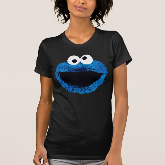 Cookie Monster | Watercolor Trend T-Shirt (Front)