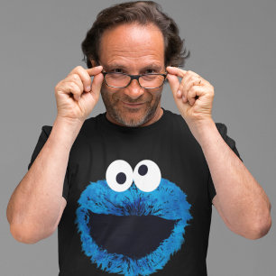 Cookie Monster Watercolor Trend Tri-Blend Shirt