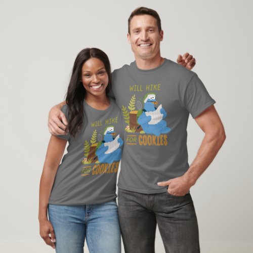 Cookie Monster  Will Hike For Cookies T_Shirt