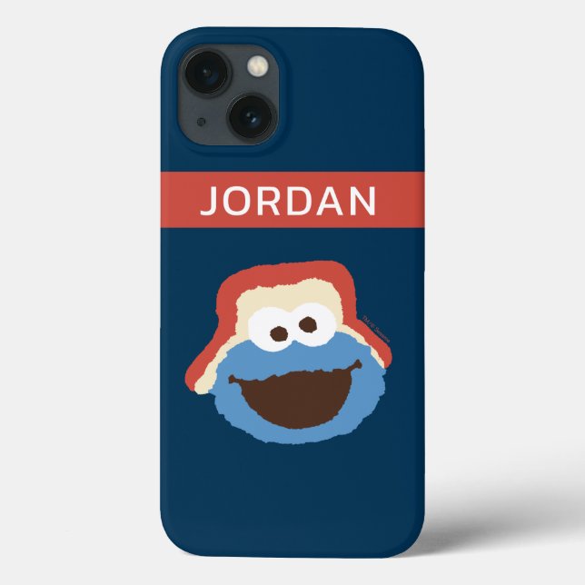 Cookie Monster Woodland Face | Add Your Name Case-Mate iPhone Case (Back)
