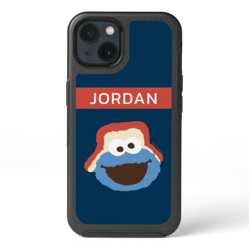 Cookie Monster Woodland Face | Add Your Name iPhone 13 Case