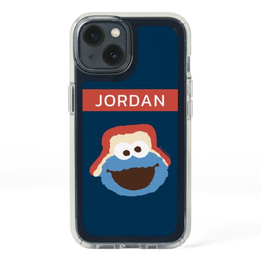 Cookie Monster Woodland Face | Add Your Name Speck iPhone 13 Case