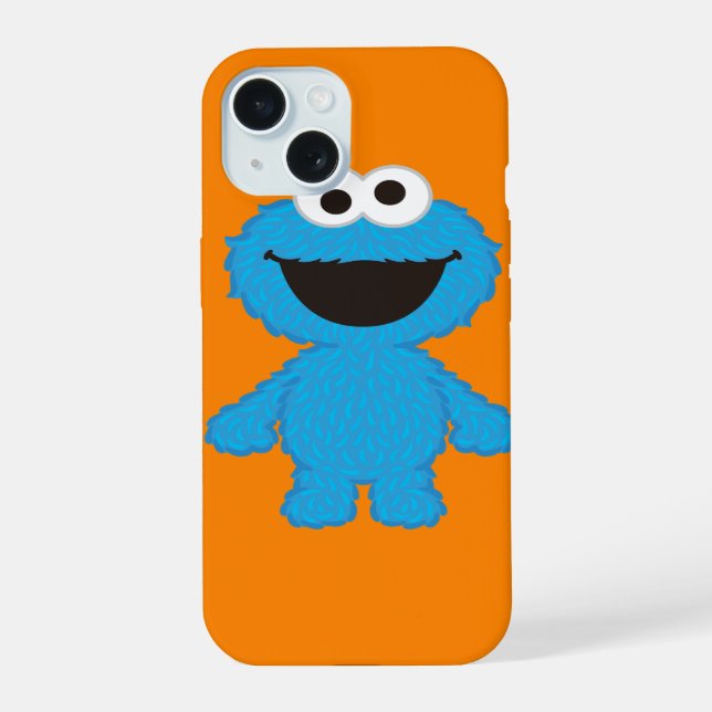 Cookie Monster Wool Style Iphone Case (Back)