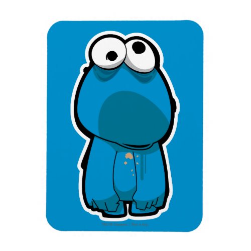 Cookie Monster Zombie Magnet