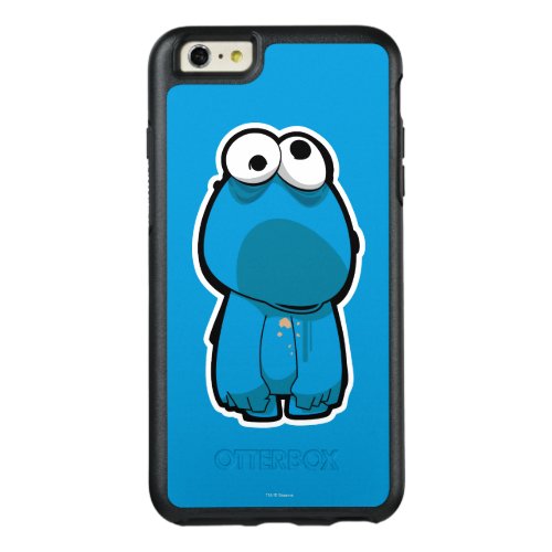 Cookie Monster Zombie OtterBox iPhone 66s Plus Case