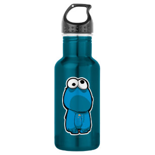 Cookie Monster Zombie Stainless Steel Water Bottle