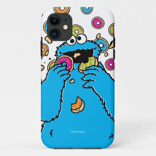 Cookie MonsterDonut Destroyer iPhone 11 Case