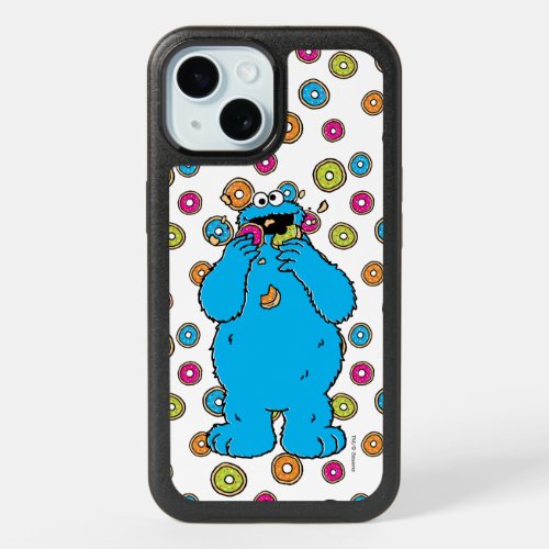 Cookie MonsterDonut Destroyer iPhone 15 Case