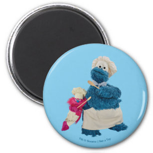 Cookie Monster's Food Truck Partners Magnet