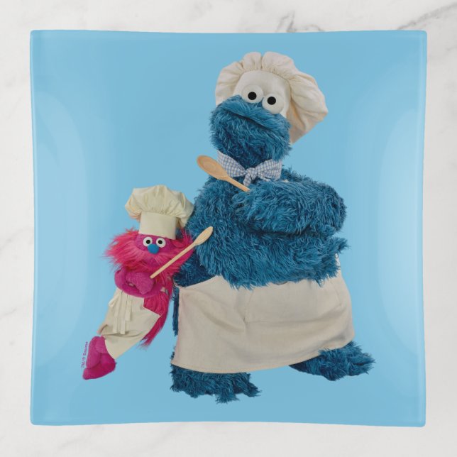 Cookie Monster's Food Truck Partners Trinket Tray (Front)