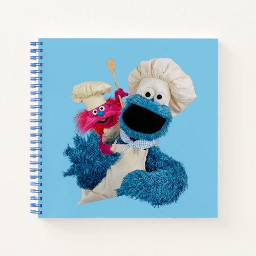 Cookie Monsters Foodie Truck Friends Notebook