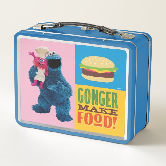 cookie monster and gonger toys