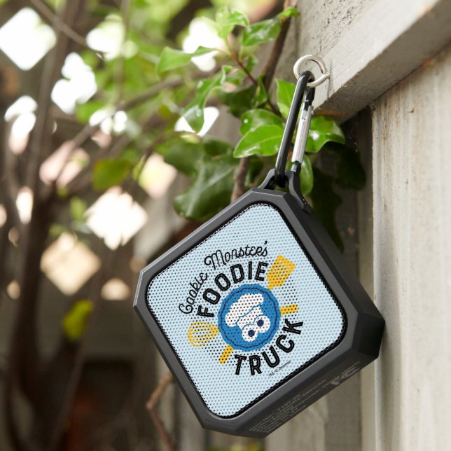 Cookie Monster's Foodie Truck Logo Bluetooth Speaker (Inisitu)