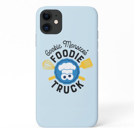 Cookie Monster's Foodie Truck Logo iPhone 11 Case
