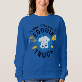 Cookie Monster's Foodie Truck Logo Sweatshirt