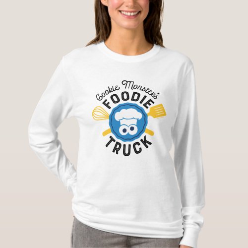 Cookie Monsters Foodie Truck Logo T_Shirt