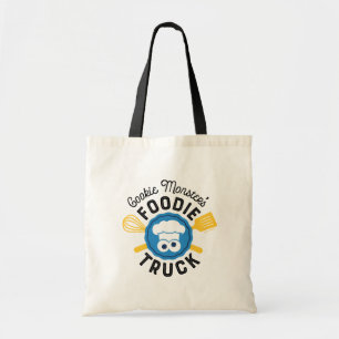 Cookie Monster's Foodie Truck Logo Tote Bag