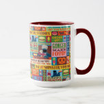 Cookie Monster's Foodie Truck Pattern Mug