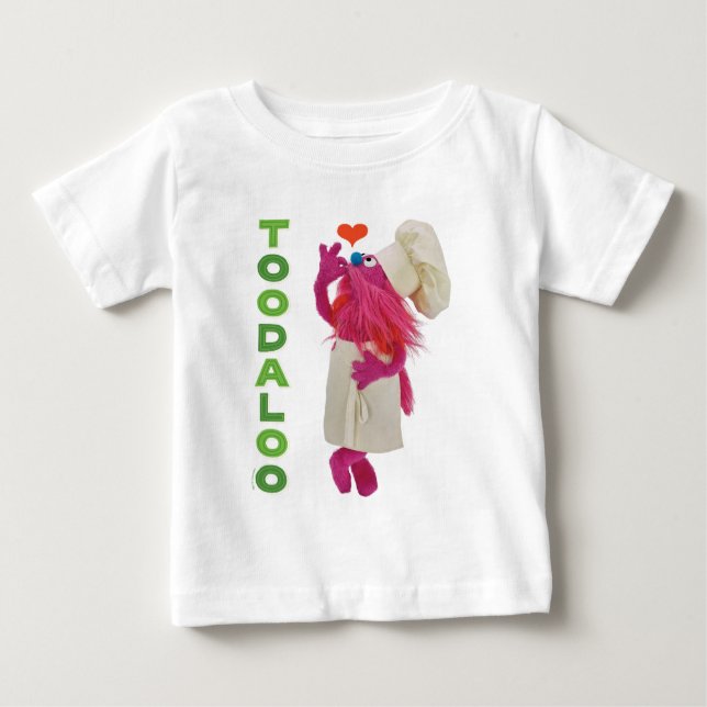 Cookie Monster's Foodie Truck | Toodaloo Baby T-Shirt (Front)